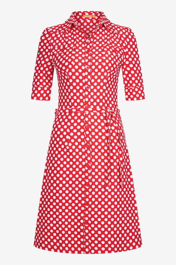 Dress  Betsy Polka  Dot Red