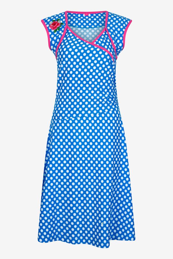 Dress  Lambada Polka Dot Blue