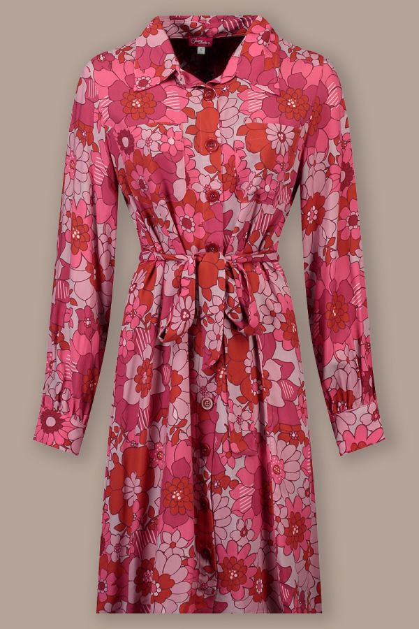 Dress Gemmi Flower Power Pink
