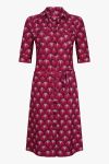 Dress Betsy Feather Aubergine